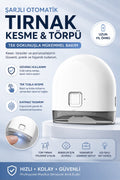 Şarjlı Akıllı Tırnak Kesme ve Törpüleme Cihazı | LED Işıklı Premium Bakım